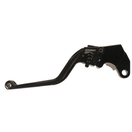 Clutch Lever ACCOSSATO ESS248 fixed CNC-worked aluminium, black