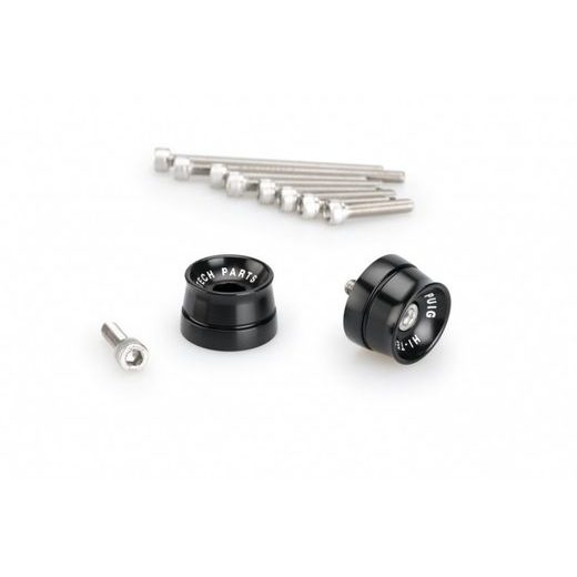 Bar ends PUIG SPEED 21030N črna