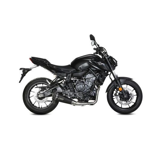 Celoten izpušni sistem 2x1 MIVV DELTA RACE Y.074.LDRB Black Stainless Steel