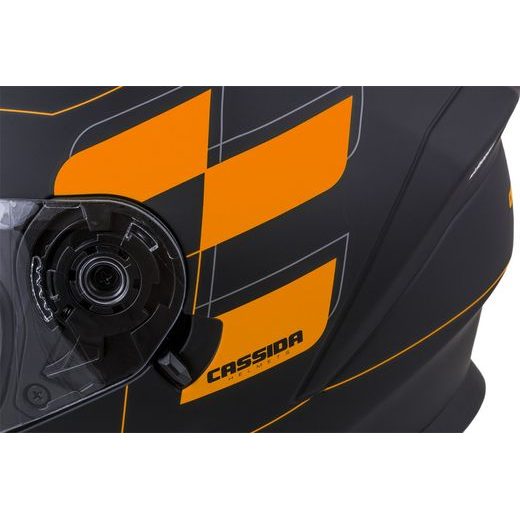 Integralna čelada CASSIDA INTEGRAL 3.0 ROXOR black matt/ orange/ grey XS