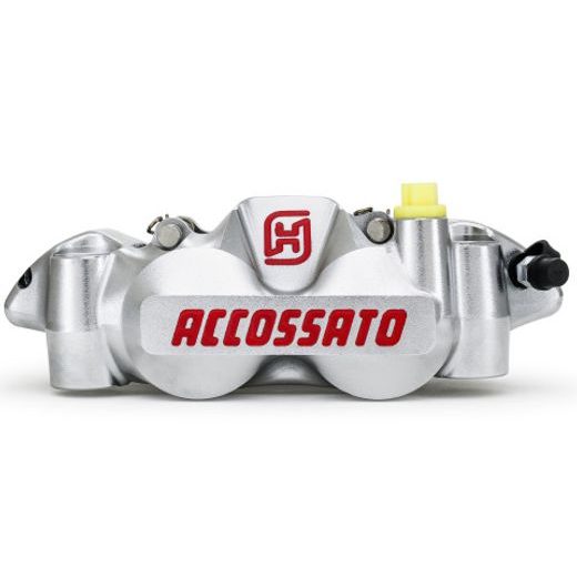 Radial brake caliper ACCOSSATO PZ004 forged monoblock 108 mm distance with pistons in aluminium