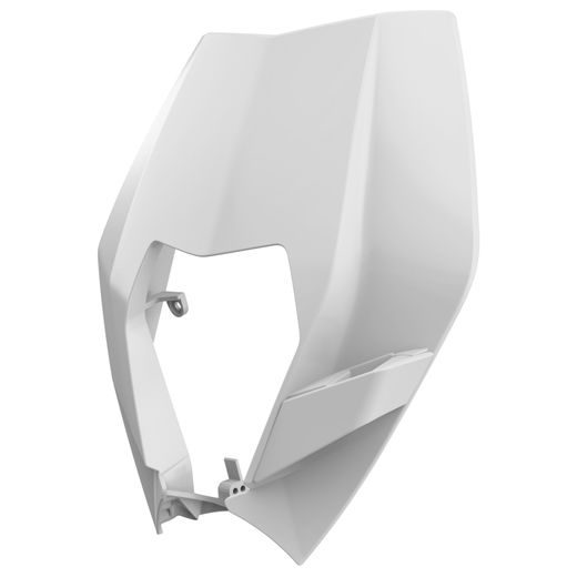 Headlight Mask POLISPORT 8666700002 white ktm