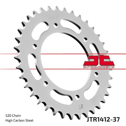 Zadnji verižnik (zobnik) JT JTR 1412-37 37T, 520