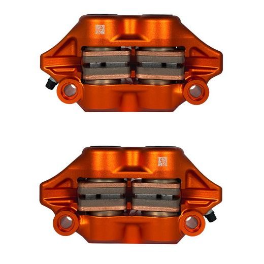 Radial brake caliper ACCOSSATO PZ004 forged monoblock 108 mm distance with pistons in aluminium