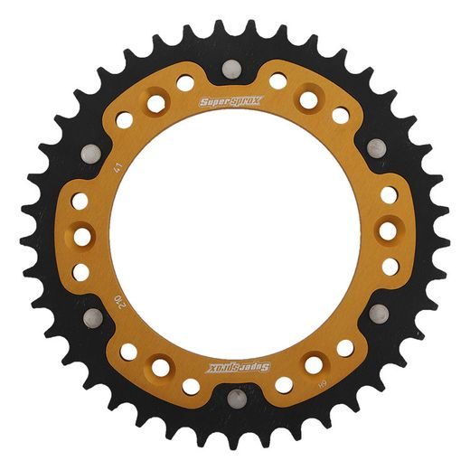 Zadnji verižnik (zobnik) SUPERSPROX STEALTH RST-210:41-GLD zlata 41T, 520