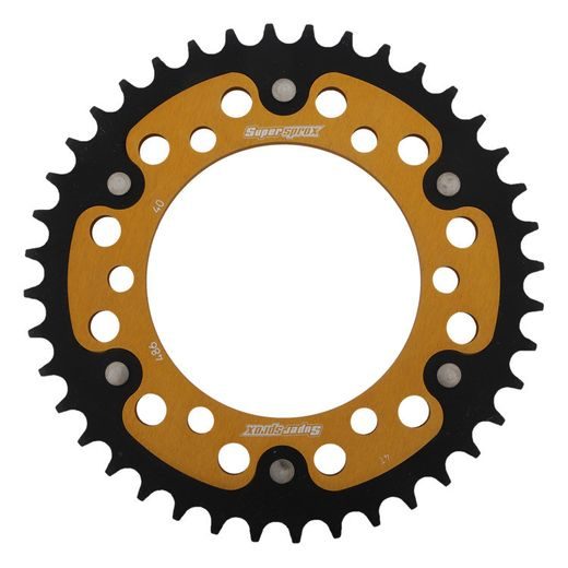 Zadnji verižnik (zobnik) SUPERSPROX STEALTH RST-486:40-GLD zlata 40T, 520