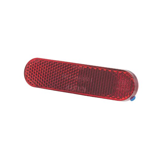 Rounded reflector RMS 246473031 92x25mm rdeč