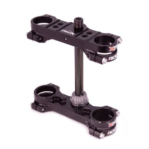 Triple clamps X-TRIG ROCS TECH 40704008 22mm Črn