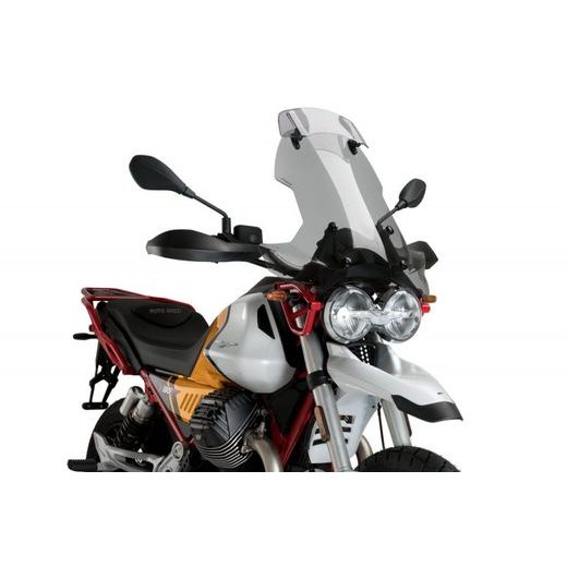 Windscreen PUIG TOURING WITH VISOR 21442H smoke