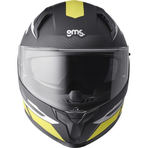 Integralna čelada GMS VELOX ZG12601 graphic matt black-yellow-grey XL