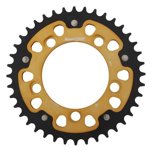 Zadnji verižnik (zobnik) SUPERSPROX STEALTH RST-991:40-GLD zlata 40T, 525