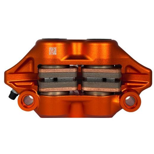 Radial brake caliper ACCOSSATO PZ004 forged monoblock 108 mm distance with pistons in aluminium