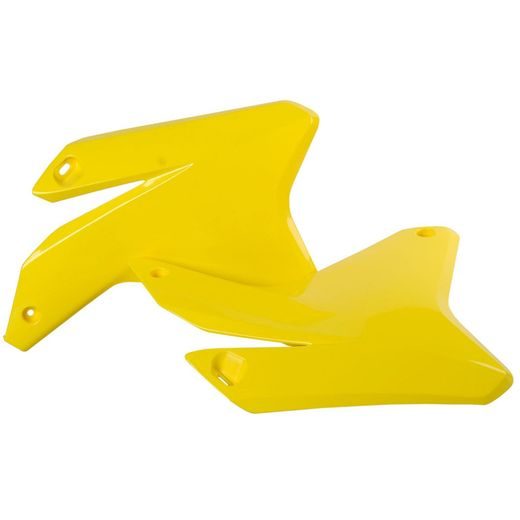 Radiator scoops POLISPORT 8411400001 (par) yellow RM 01