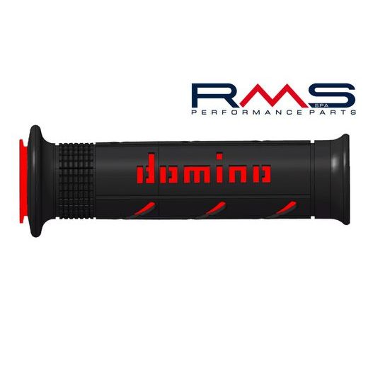 Ročaji (Gripi) DOMINO XM2 MAXISCOOTER 184160410 black/red DOMINO