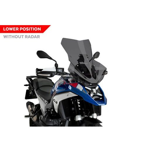 Windscreen PUIG TOURING 21840F dark smoke