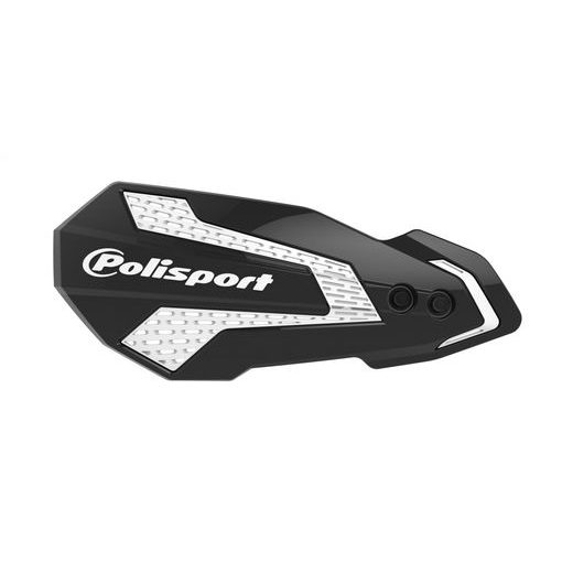 Handguard POLISPORT MX FLOW 8308200056 Black / White