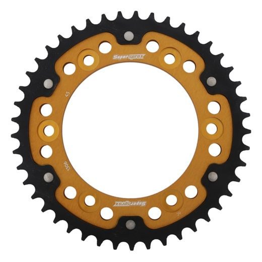 Zadnji verižnik (zobnik) SUPERSPROX STEALTH RST-1306:45-GLD zlata 45T, 530