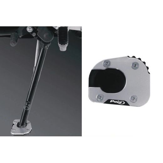 Kickstand extension PUIG 22462N črna with standard suspension
