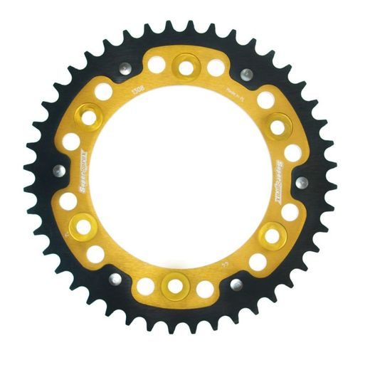 Rear sprocket SUPERSPROX STEALTH RST-1308:44-GLD zlata 44T, 520