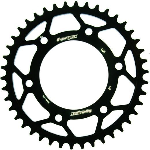 Zadnji verižnik (zobnik) SUPERSPROX RFE-401:42-BLK črna 42T, 520