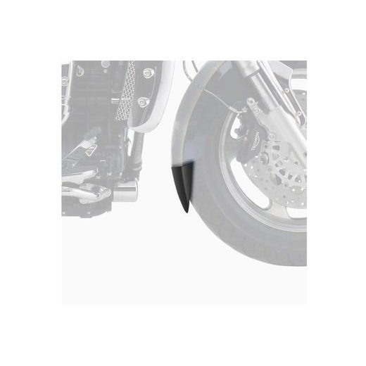 Front fender extension PUIG 3902N črna