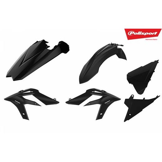 Set plastik POLISPORT 90786 črna
