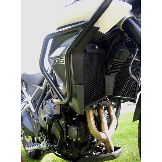 Engine guards RDMOTO CF153KD Črn lower + upper frames (with protectors)
