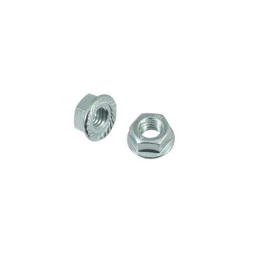 Galvanized nut RMS 121859195 with flange M8