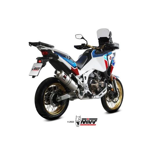 Dušilec (lonec) MIVV DAKAR H.079.LDKX Nerjaveče jeklo HONDA - CRF 1100 L Africa Twin [2020 - 2022]