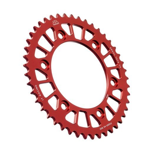 Aluminijasti zadnji verižnik (zobnik) JT JTA 301-45RED 45T, 520 Rdeč