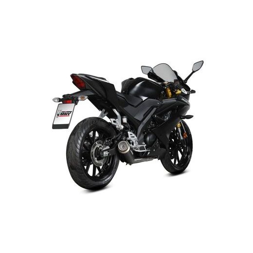 Celoten izpušni sistem 1x1 MIVV GP PRO Y.067.LXBP Črn for YAMAHA MT-125 (2020-2026); YAMAHA YZF R 125 (2019-2026)