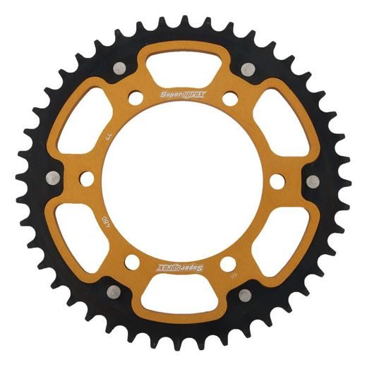 Rear sprocket SUPERSPROX STEALTH RST-480:44-GLD zlata 44T, 525
