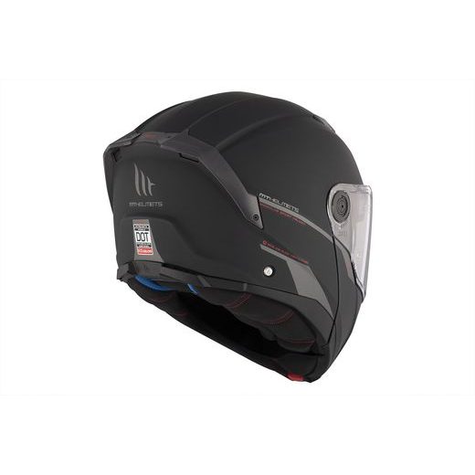 Helmet MT Helmets ATOM 2 SV SOLID A1 MATT BLACK S