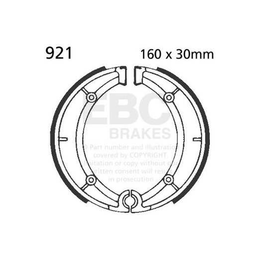 Brake shoe set EBC 921