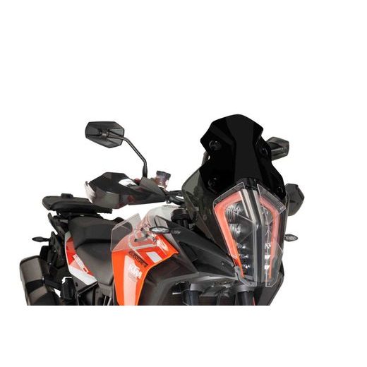 Windscreen PUIG RACING 9716N črna