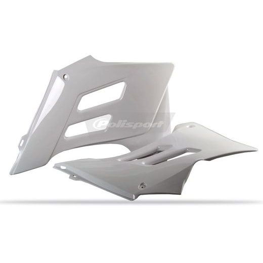 Radiator scoops POLISPORT 8426400002 (par) bela