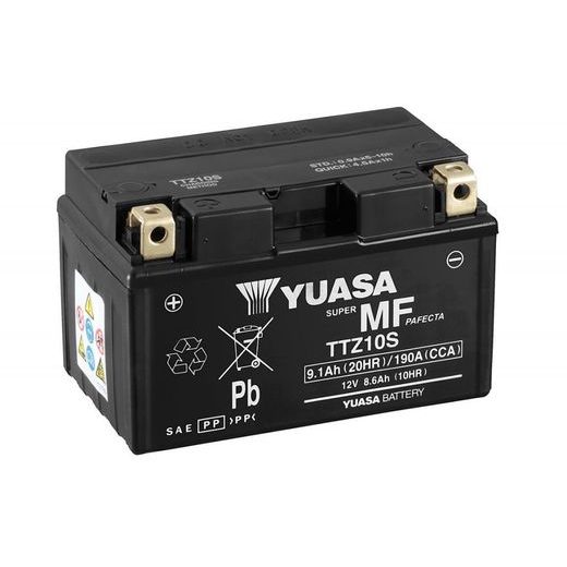 Tovarniško aktiviran akumulator YUASA TTZ10S