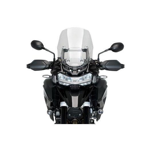 Extended front deflectors PUIG 21407F dark smoke