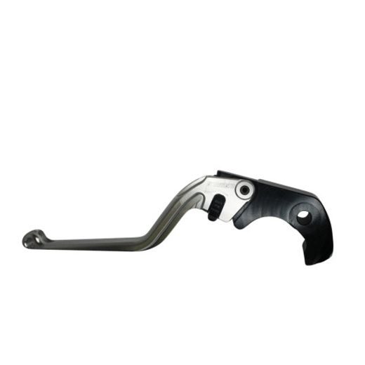 Clutch Lever ACCOSSATO ESH088 fixed CNC-worked aluminium, silver