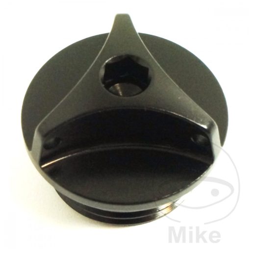 Oil filler cap PRO BOLT aluminium črna