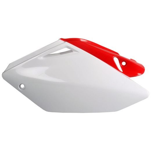 Stranska plastika POLISPORT 8601800001 (par) red CR 04/white za HONDA CRF 250 R 2004-2005