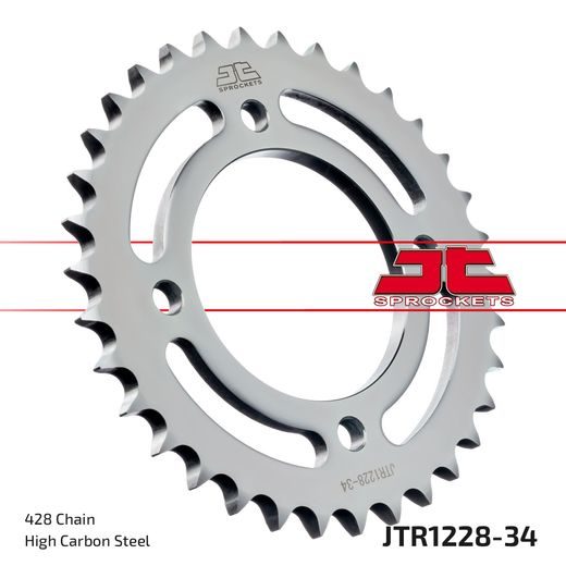 Zadnji verižnik (zobnik) JT JTR 1228-34 34T, 428