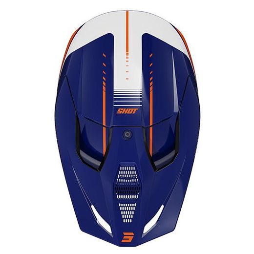 Helmet SHOT FURIOUS KID BEAST A05-21OC-DK1-01 blue / red glossy S