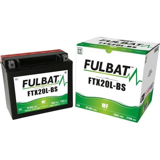 Akumulator brez vzdrževanja FULBAT FTX20L-BS (YTX20L-BS)