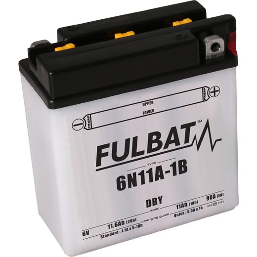 Konvencionalen akumulator (priložena kislina) FULBAT 6N11A-1B