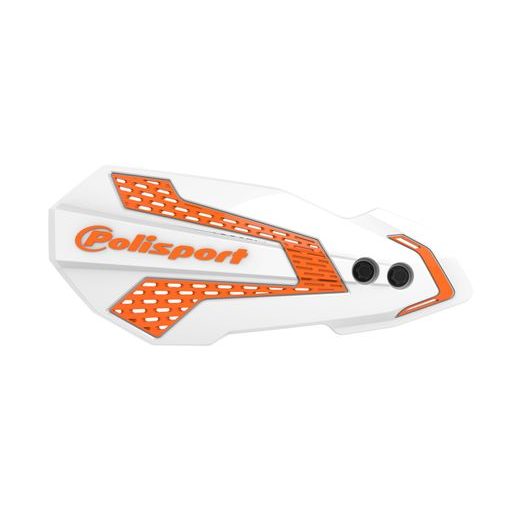 Spare plastic guard POLISPORT MX FLOW 8308200027 white/ORK-16