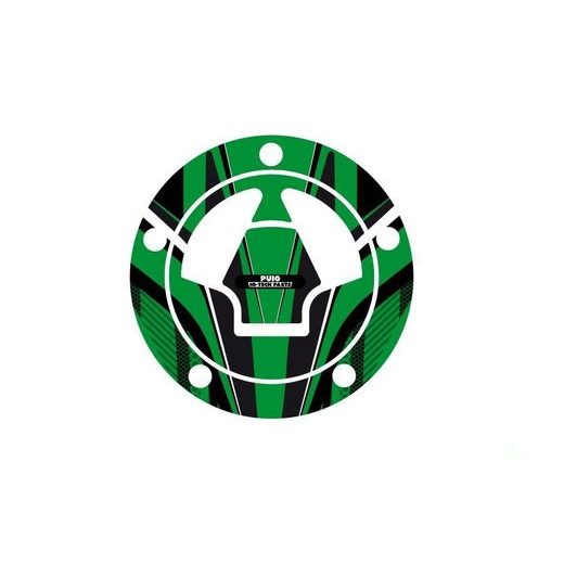 Fuel cap cover PUIG RADIKAL 6312V zelena
