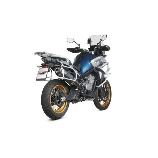 Dušilec (lonec) MIVV SPEED EDGE CF.001.LRB Črn for CF MOTO 800 MT (2022-2026)