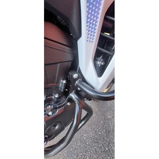 Engine guards RDMOTO CF174KD Črn (lower + upper frames)