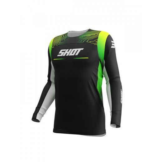 Jersey SHOT CONTACT KID APEX A06-12C1-DK2-02 neon yellow 06/07